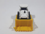 2014 Matchbox Ground Breaker White Die Cast Toy Bulldozer Construction Vehicle