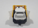 2014 Matchbox Ground Breaker White Die Cast Toy Bulldozer Construction Vehicle