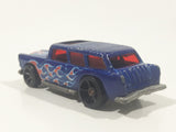 2009 Hot Wheels Heat Fleet Chevy Nomad Dark Blue Die Cast Toy Station Wagon Car Vehicle