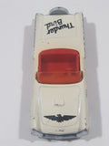1983 Matchbox 1957 Ford Thunderbird Convertible White and Red Die Cast Toy Car Vehicle