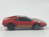 Vintage 1980 Kidco Burnin' Key Cars Ferrari GTS Red Plastic Body Toy Car Vehicle - No Key - 1/64 - Macao