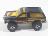 1984 Hot Wheels Blazer 4x4 Black Die Cast Toy Car Vehicle with Opening Doors