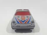 Vintage 1983 Matchbox Mega Blasters Cap Cars Datsun 280Z Bomb Silver Grey Die Cast Toy Car Vehicle