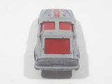 Vintage 1983 Matchbox Mega Blasters Cap Cars Datsun 280Z Bomb Silver Grey Die Cast Toy Car Vehicle