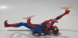 2006 DecoPac Marvel Spider-Man 7 1/2" Tall Toy Action Figure with Suction Cups