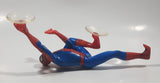 2006 DecoPac Marvel Spider-Man 7 1/2" Tall Toy Action Figure with Suction Cups