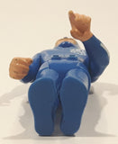 Vintage 1979 Fisher Price Adventure People Male Scuba Diver Octopus Blue Man 3 3/4" Tall Plastic Toy Action Figure Made in Hong Kong