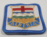 Alberta Coat of Arms 2" x 2" Embroidered Fabric Patch Badge