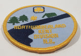 Girl Guides Northumberland Kent Division N.B. 3" Embroidered Fabric Patch Badge