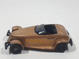 2001 Matchbox Plymouth Prowler Concept Gold Die Cast Toy Car Vehicle