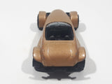 2001 Matchbox Plymouth Prowler Concept Gold Die Cast Toy Car Vehicle