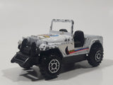 Vintage Faie Off Road Jeep CJ 7 White Die Cast Toy Car Vehicle