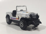 Vintage Faie Off Road Jeep CJ 7 White Die Cast Toy Car Vehicle