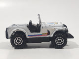 Vintage Faie Off Road Jeep CJ 7 White Die Cast Toy Car Vehicle
