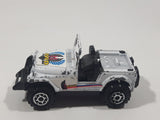 Vintage Faie Off Road Jeep CJ 7 White Die Cast Toy Car Vehicle
