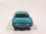Maisto 1957 Chevrolet Corvette Teal With White Stripe Die Cast Toy Car Vehicle