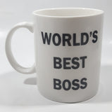 The Office Dunder Mifflin Paper Company Inc World's Best Boss 3 3/4" Tall Ceramic Coffee Mug Cup