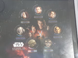 Toys 'R' Us Disney LucasFilm Star Wars Movies and Characters 14 1/4" x 18" Wood Framed Poster