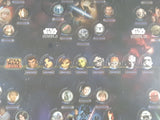 Toys 'R' Us Disney LucasFilm Star Wars Movies and Characters 14 1/4" x 18" Wood Framed Poster