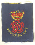 Girl Guides Hampshire East 1 1/2" x 1 7/8" Embroidered Fabric Patch Badge