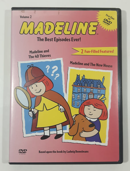 2002 Madeline Volume 2 "The Best Episodes Ever!" DVD Movie Film Disc - USED