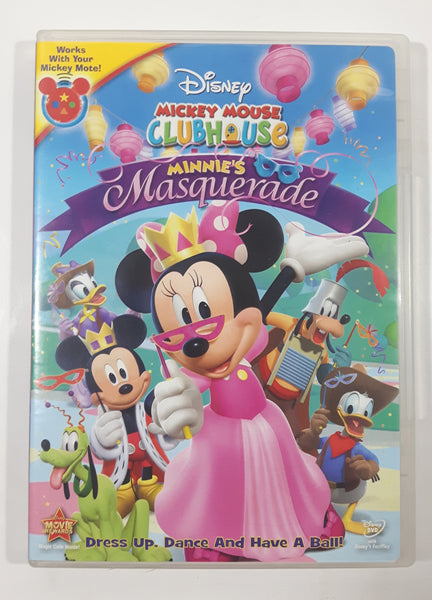 Disney Mickey Mouse Clubhouse Minnie's Masquerade DVD Movie Film Disc - USED
