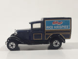 1990 Matchbox Model A Ford Kellogg's Rice Krispies Cereal Orange Die Cast Toy Classic Antique Car Delivery Vehicle