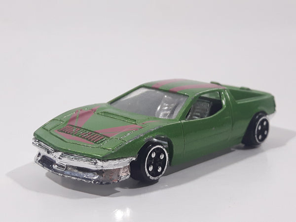 Summer Marz Karz No. 8805 Ferrari Testarossa Green Die Cast Toy Exotic Race Car Vehicle