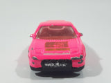 1994 Hot Wheels Parking Garage Set Toyota MR2 Hot Pink Die Cast Toy Car Vehicle