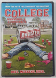 College Unrated DVD Movie Film Disc - USED