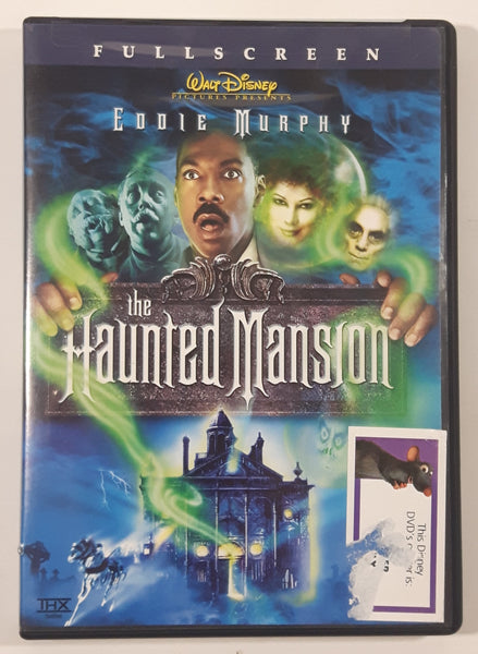 Walt Disney Pictures Presents Eddie Murphy The Haunted Mansion Fullscreen DVD Movie Film Disc - USED