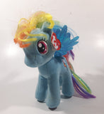 2016 Ty Beanie Babies Sparkle My Little Pony Rainbow Dash 8" Tall Toy Stuffed Plush with Tags