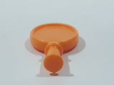 Geobra PlayMobil Plastic Orange 1 1/4" Toy Vanity Hand Mirror Accessory