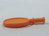 Geobra PlayMobil Plastic Orange 1 1/4" Toy Vanity Hand Mirror Accessory