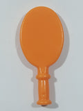 Geobra PlayMobil Plastic Orange 1 1/4" Toy Vanity Hand Mirror Accessory