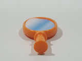 Geobra PlayMobil Plastic Orange 1 1/4" Toy Vanity Hand Mirror Accessory