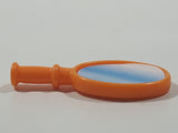 Geobra PlayMobil Plastic Orange 1 1/4" Toy Vanity Hand Mirror Accessory