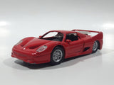 Maisto Ferrari F50 Red 1/39 Scale Pull Back Die Cast Toy Car Vehicle with Opening Doors