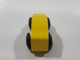 Yellow Sports Car Wood Toy Car Vehicle