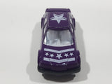Greenbrier Sedan Purple Die Cast Toy Car Vehicle Cracked Windshield