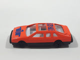 Greenbrier Sunshine #38 Sedan Bright Orange Die Cast Toy Car Vehicle