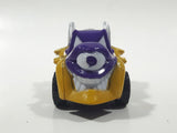 Unknown Brand Cyclops Dog Purple and Yellow Die Cast Toy Car Vehicle