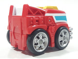 Transformers Red Fire Truck Red Plastic Toy Car Vehicle