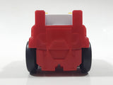 Transformers Red Fire Truck Red Plastic Toy Car Vehicle