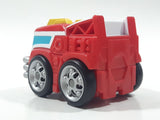 Transformers Red Fire Truck Red Plastic Toy Car Vehicle