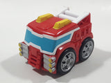 Transformers Red Fire Truck Red Plastic Toy Car Vehicle