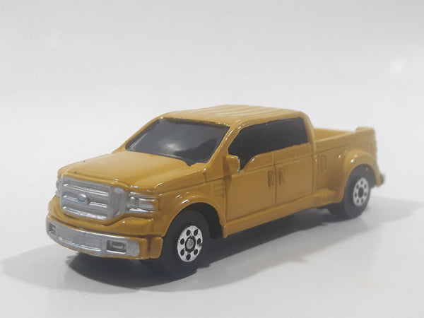 2003 Hasbro Maisto Tonka Ford Mighty F-350 Truck Yellow Die Cast Toy Car Vehicle