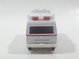 1996 Tomy Tomica No. 118 Super Ambulance White Die Cast Toy Car Vehicle with Slide Out Sides