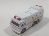 1996 Tomy Tomica No. 118 Super Ambulance White Die Cast Toy Car Vehicle with Slide Out Sides