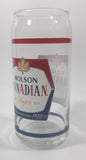 Molson Canadian Lager Beer Biere 6 1/2" Tall Glass Cup